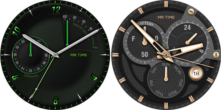 本周表盘推荐 #ticwatch x mr.time